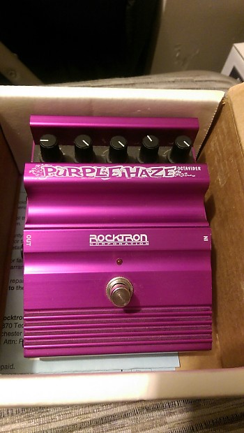 Rocktron Purple Haze Octavider Rare! Hendrix Octave Fuzz Free Shipping