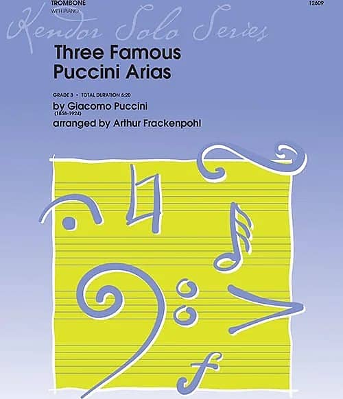 Three Famous Puccini Arias | Reverb