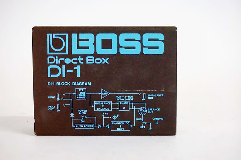 Boss DI-1 Direct Box | Reverb