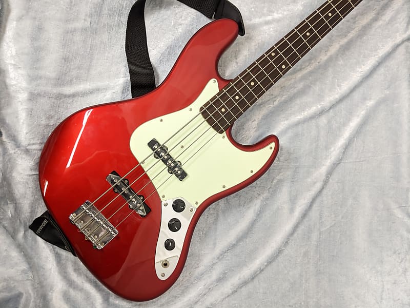 Fernandes RJB-380 Jazz Bass 2010s Red | Reverb