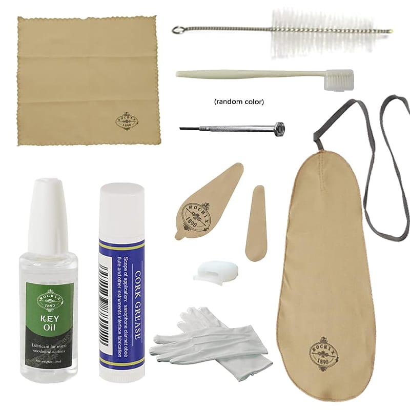 Clarinet Cleaning And Maintenance Cleaner Care Kit With Key | Reverb