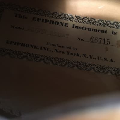 Epiphone Zephyr Regent 1953 Natural image 15