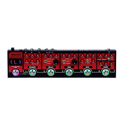 Mooer Red Truck Combined Effect Guitar Pedal Built in Switcher + POWER Supply NEW image 2