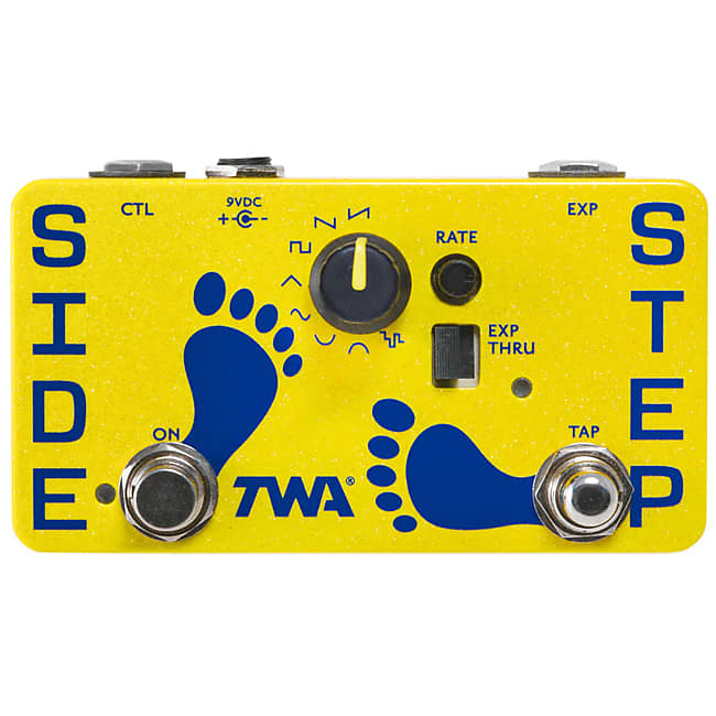 TWA SS-01 Side Step: Universal Tap Tempo LFO for pedals with Expression Pedal in image 1