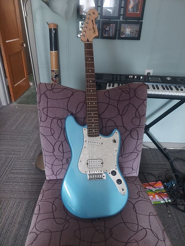 Squier FSR Vintage Modified Cyclone 2003 - 2014 - Lake Placid Blue | Reverb