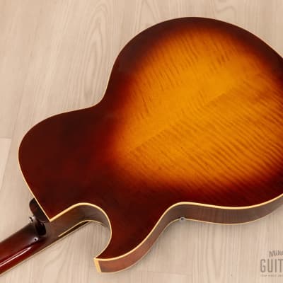 1970s T. and Joodee JP-100 Vintage Archtop L-4C-Style Shiroh Tsuji w/ Dimarzio PAF, Japan image 17