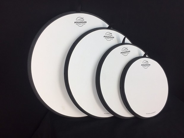 Aquarian Super Pad Low Volume Drumsurface Set 10