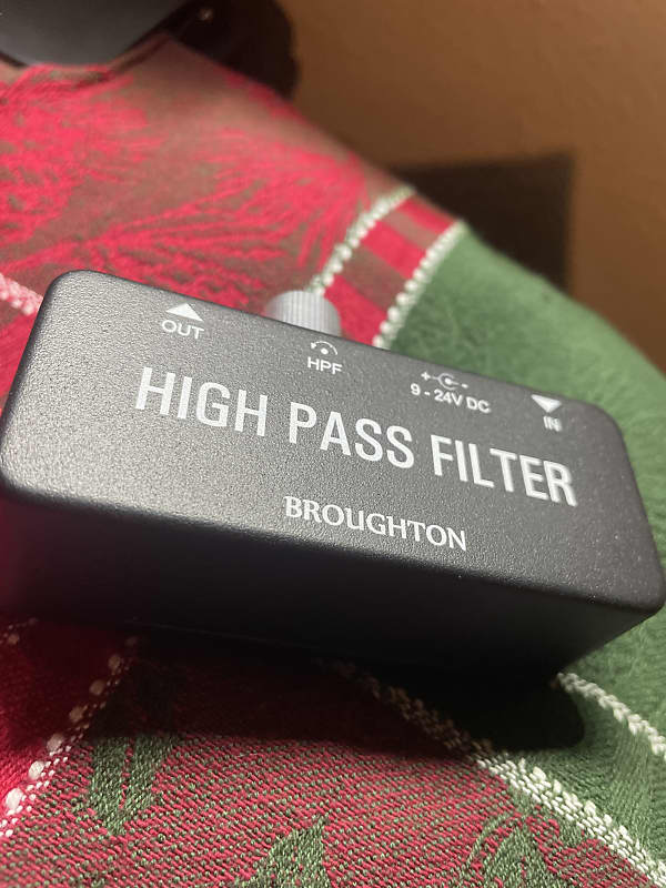 Broughton Audio High Pass Filter HPフィルター Low + High Pass Filter | Broughton Audio
