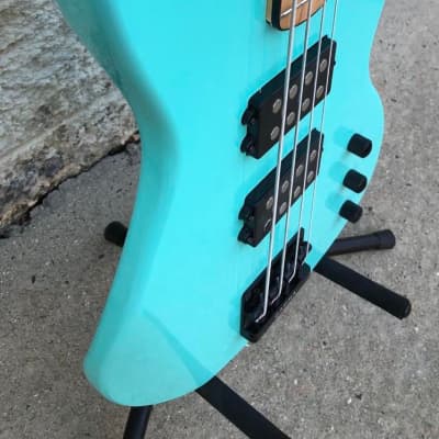 GAMMA Custom Bass Guitar H21-02, Kappa Model, Juneau Green image 1