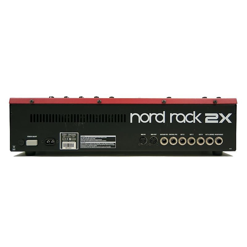 Nord 2X Rack 20-Voice Rackmount Virtual Analog Lead Synthesizer image 2