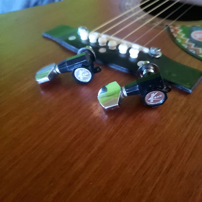Kay K570N Mid 70s Natural/dark Setup for Slide | Reverb