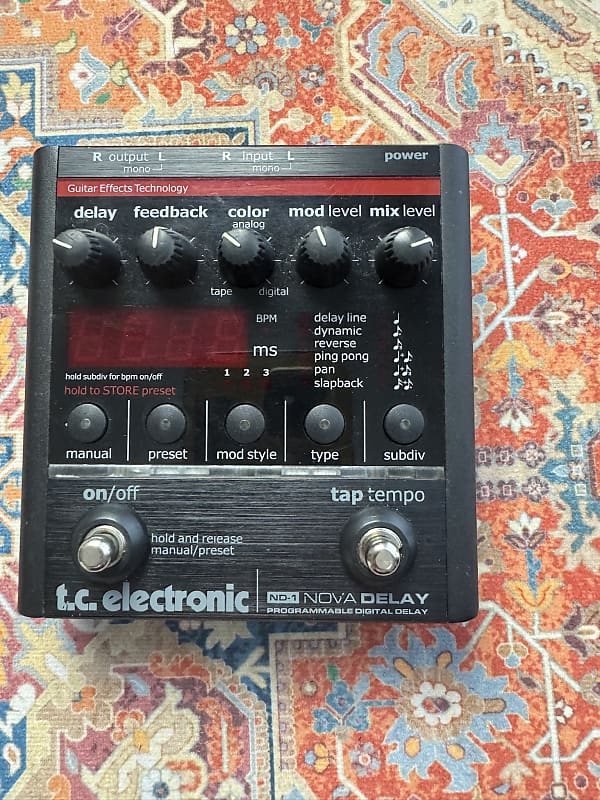 TC Electronic ND-1 Nova Delay