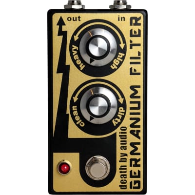 Death by Audio Germanium Filter True Vintage Distortion Guitar Effects Pedal