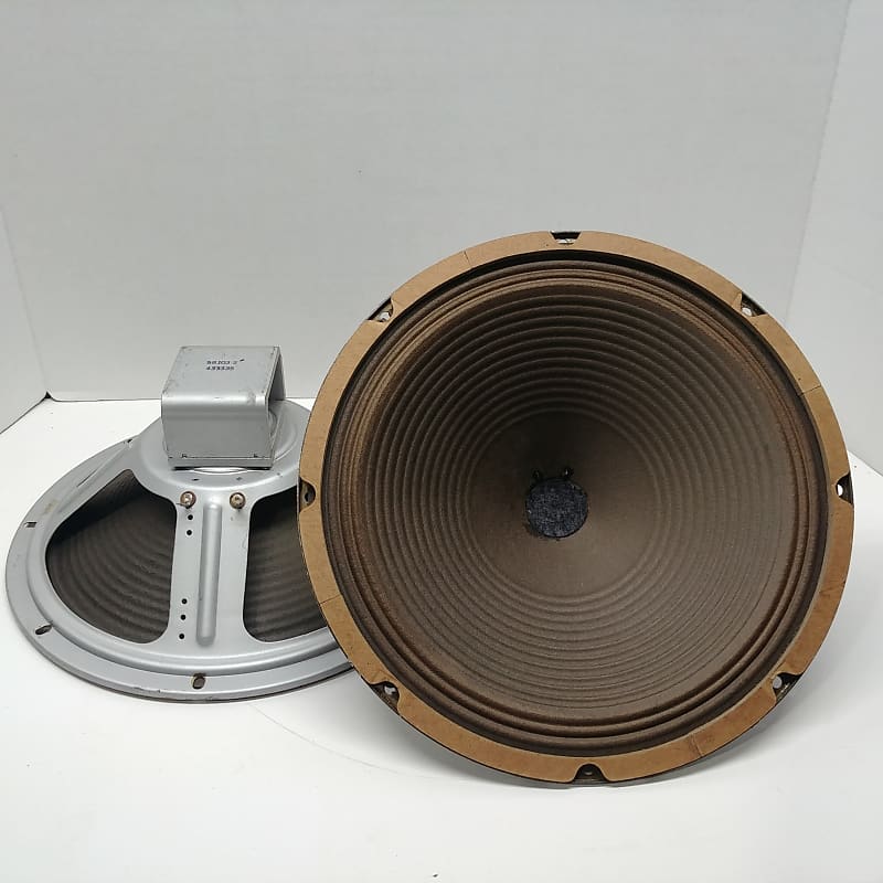 Matching Pair 1963 Cleveland 12" AlNiCo Speakers 8 Ohm Guitar Reverb
