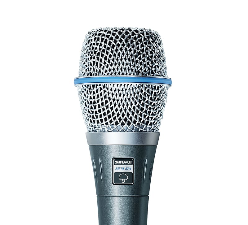 Shure BETA87A Condenser Supercardioid Handheld Microphone image 1