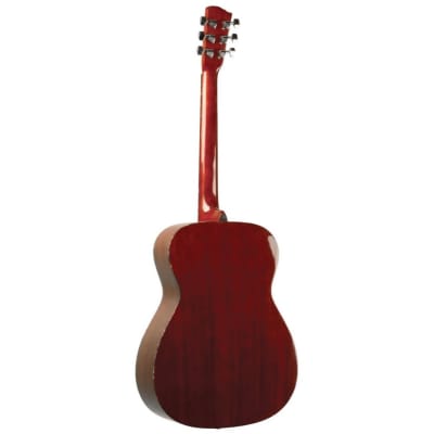 Savannah SGO-16 Mahogany Top 000-Body Acoustic Guitar, Natural image 2