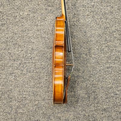D Z Strad Violin - Model 601F - Double Purfling with Dot-and-Diamond Inlay Violin Outfit (4/4 Size) image 8