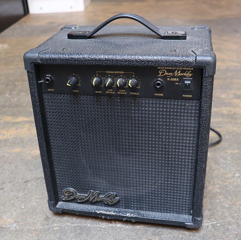 Dean Markley K20BX Bass Guitar Practice Amplifier Reverb