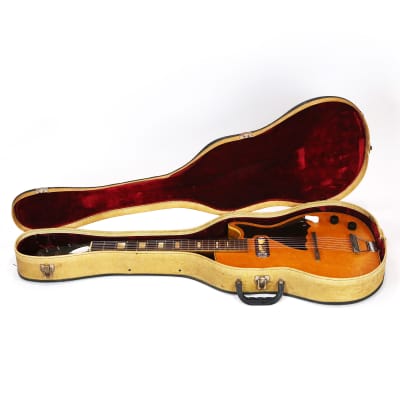 1961 Harmony H47 Stratotone MARS Vintage Silvertone Jupiter Electric Semi-Hollow DeArmond Gold Foil Pickup Player’s Guitar w/ OSSC image 2