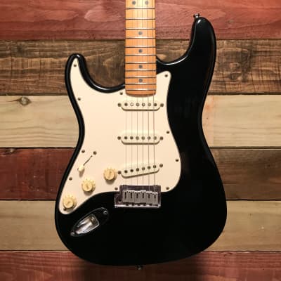 Fender USA Stratocaster MN Black Left-Handed 1991 image 1
