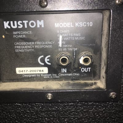 Kustom KPM 4080 PA system + speaker image 6