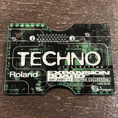 Roland SR-JV80-11 Techno Collection Expansion Board 1990s - Green