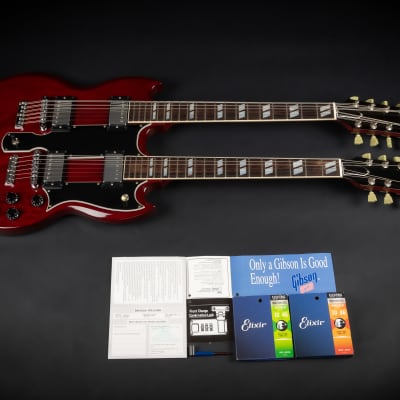 1994 Gibson EDS-1275 - Cherry | Vintage USA Nashville Doubleneck SG | OHSC image 18