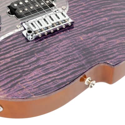 Vola Guitars OZ RV TNC LH Trans light Purple Gloss image 4