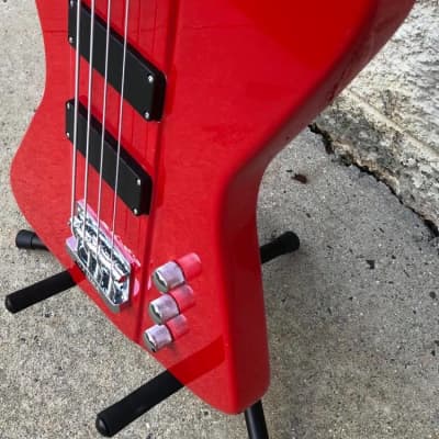 GAMMA Custom Bass Guitar G21-01, Epsilon Model, Tuscany Red image 4