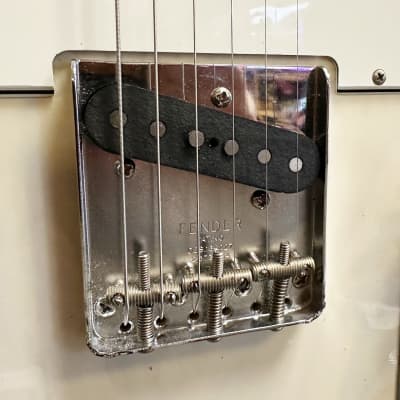 Fender American Vintage '64 RI Telecaster Electric Guitar in White Blonde w/ Fender Case 2016 image 13