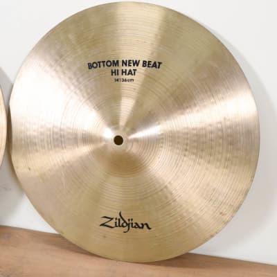 Zildjian 14-inch New Beat Hi-Hats  (church owned) CG00S5H image 5