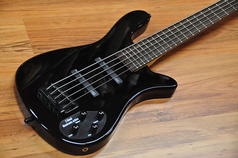 Warwick Rockbass Streamer LX5 Black High Gloss image 1