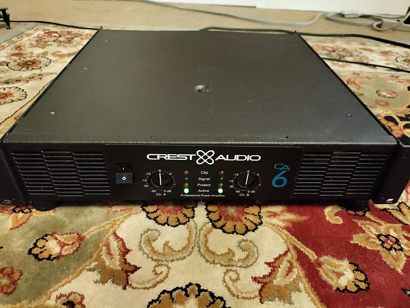 Crest CA6 Mid 90s Black Reverb