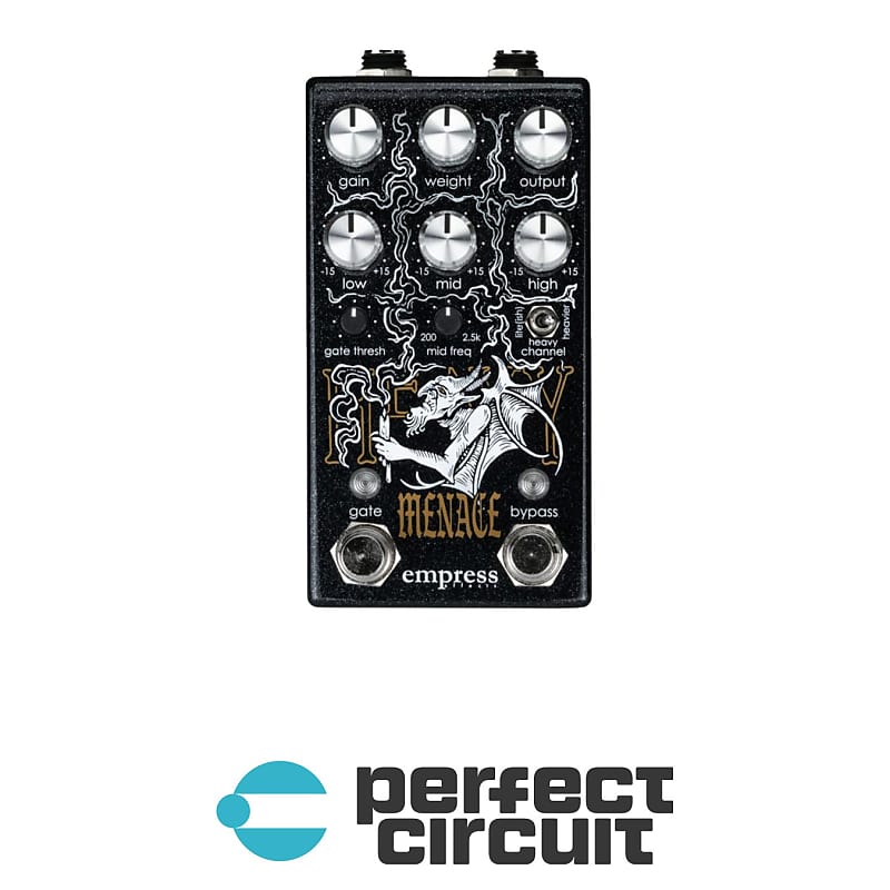 Empress Effects Heavy Menace High-Gain Distortion Pedal