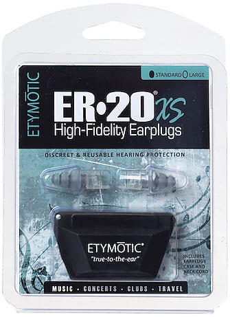 Etymotic ER20XS High-Fidelity Earplugs, ER20XS-SMF-C | Reverb