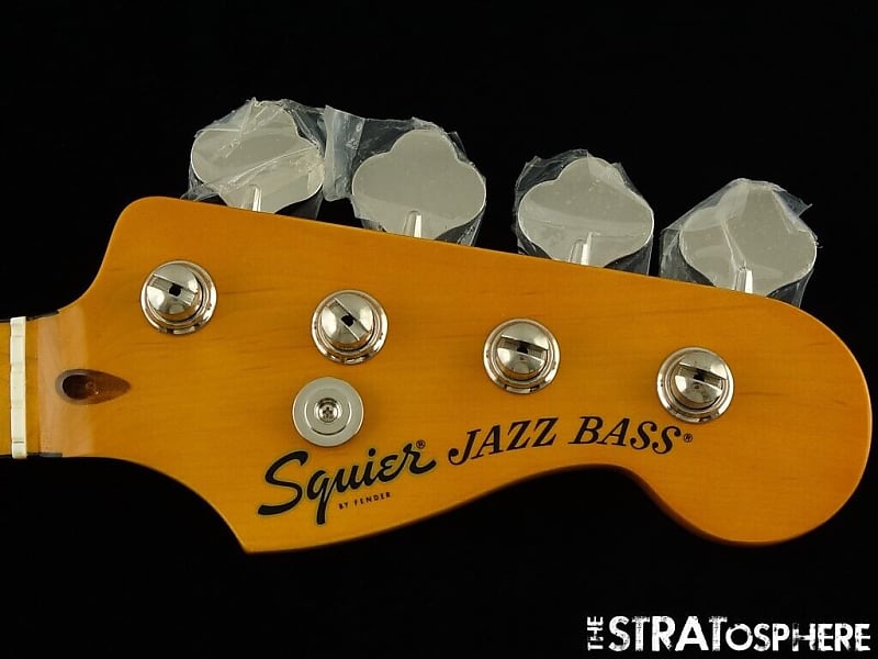 Fender Squier 60s Classic Vibe Jazz Bass NECK &TUNERS Bass Reverb