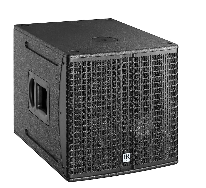 HK Audio LINEAR-SUB-1500-A 1200 Watt 15&quot; Active Subwoofer  			