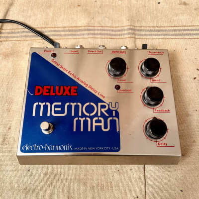 1970's Electro-Harmonix Deluxe Memory Man - Blue & Silver image 4