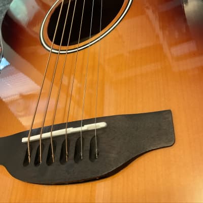 (MINT) Ovation Applause E-Acoustic Guitar Wood Classics AEJ96-1 Jumbo Cut Electro image 8