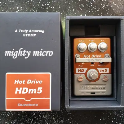 Guyatone Mighty Micro HDm5 Hot Drive Overdrive Pedal, Made In Japan, FREE N' FAST SHIPPING! for sale