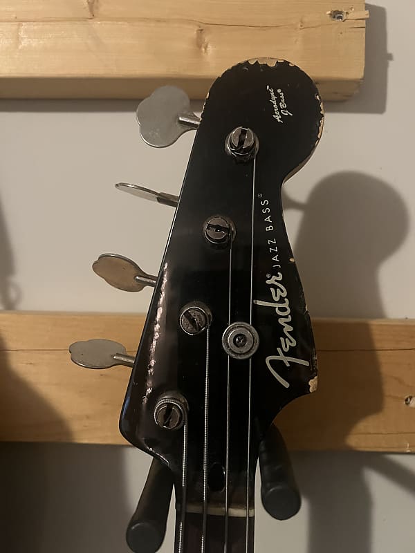 Fender AJB-DX Aerodyne Jazz Bass Deluxe 2003 - 2014 - Black