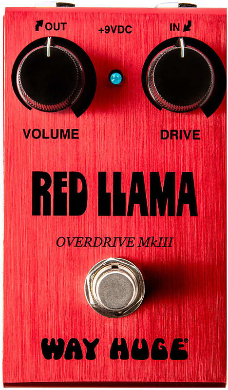 Way Huge Smalls Red Llama MKIII Overdrive Pedal image 1