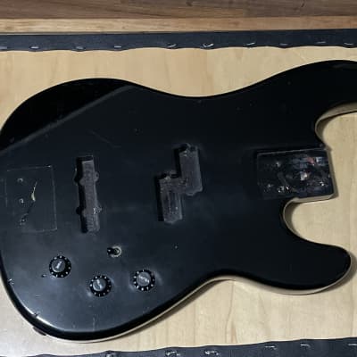 1980's Overseas Kramer 4 String Electric Bass Guitar Semi Loaded Body image 1