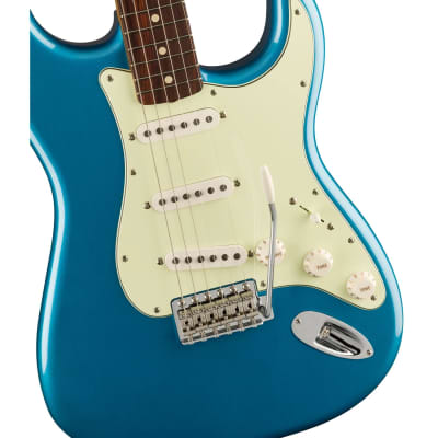 Fender Vintera II 60s Stratocaster Guitar, Rosewood Fingerboard, Lake Placid Blue image 3