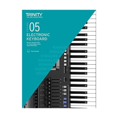Trinity College London Electronic Keyboard Exam Pieces & Technical Work 2019-202 for sale