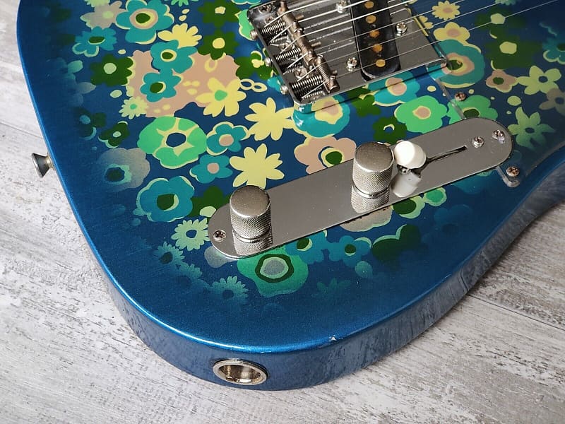 1987 Tokai Japan TE-70PR Blue Flower Telecaster | Reverb