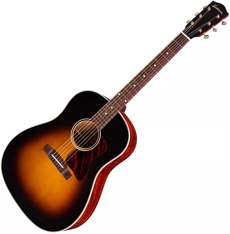 Eastman E10SS-TC Slope Shoulder Dreadnought Acoustic Guitar Sunburst Thermo-Cure w/ HSC