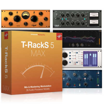 New IK Multimedia T-RackS 5 MAX v2 - Mixing and Mastering Workstation Software - AAX/VST/Mac/PC (Download/Activation Card) image 2