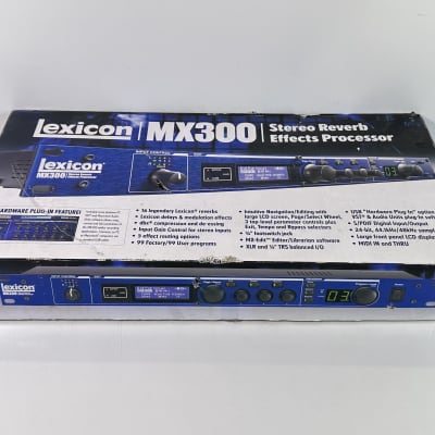 Lexicon MX300 Stereo Reverb Effects Processor | Reverb