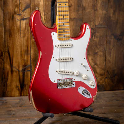 Fender Custom Shop '58 Strat Relic - Faded Aged Candy Apple Red for sale